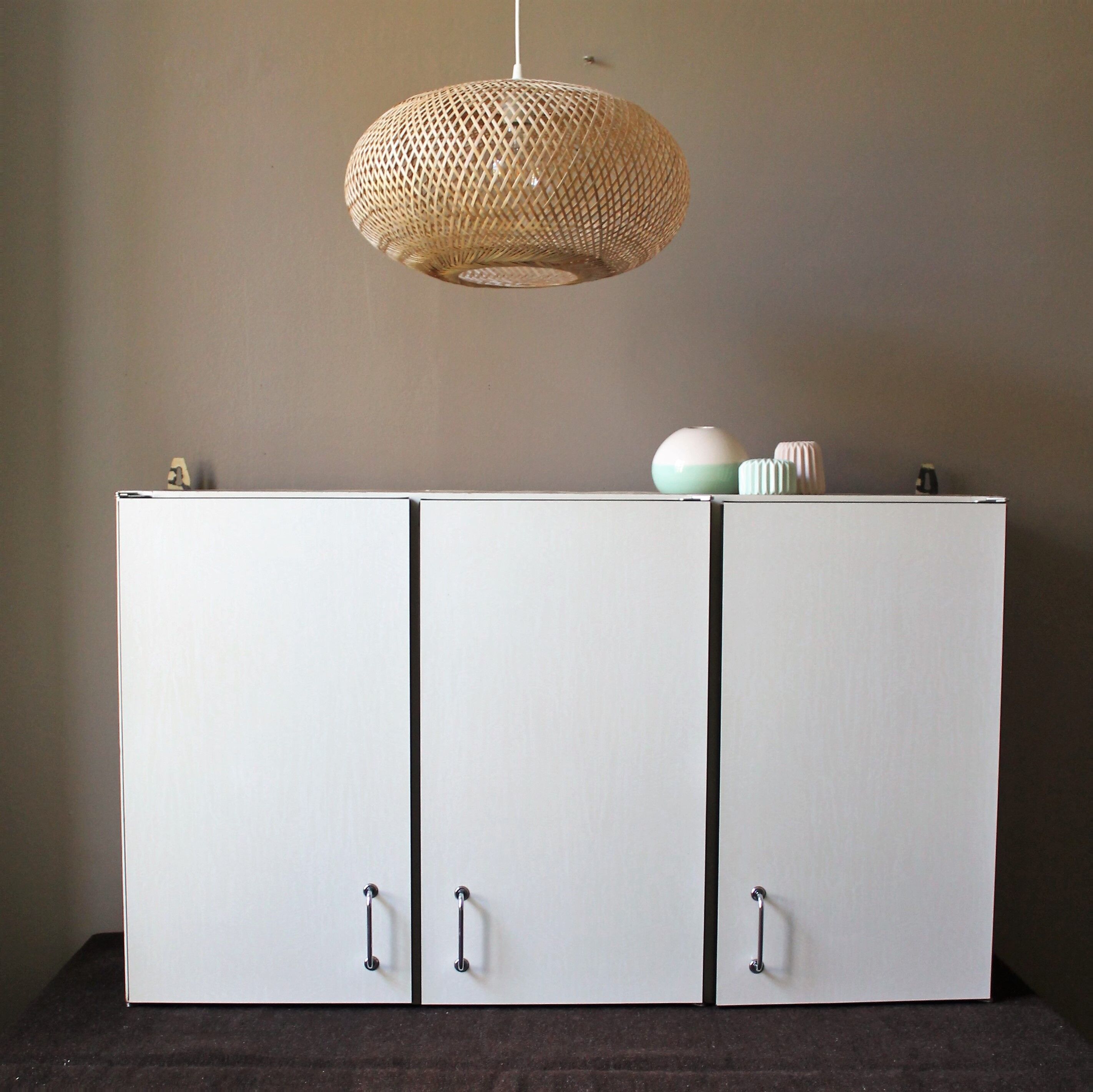 Haut de buffet formica vintage
