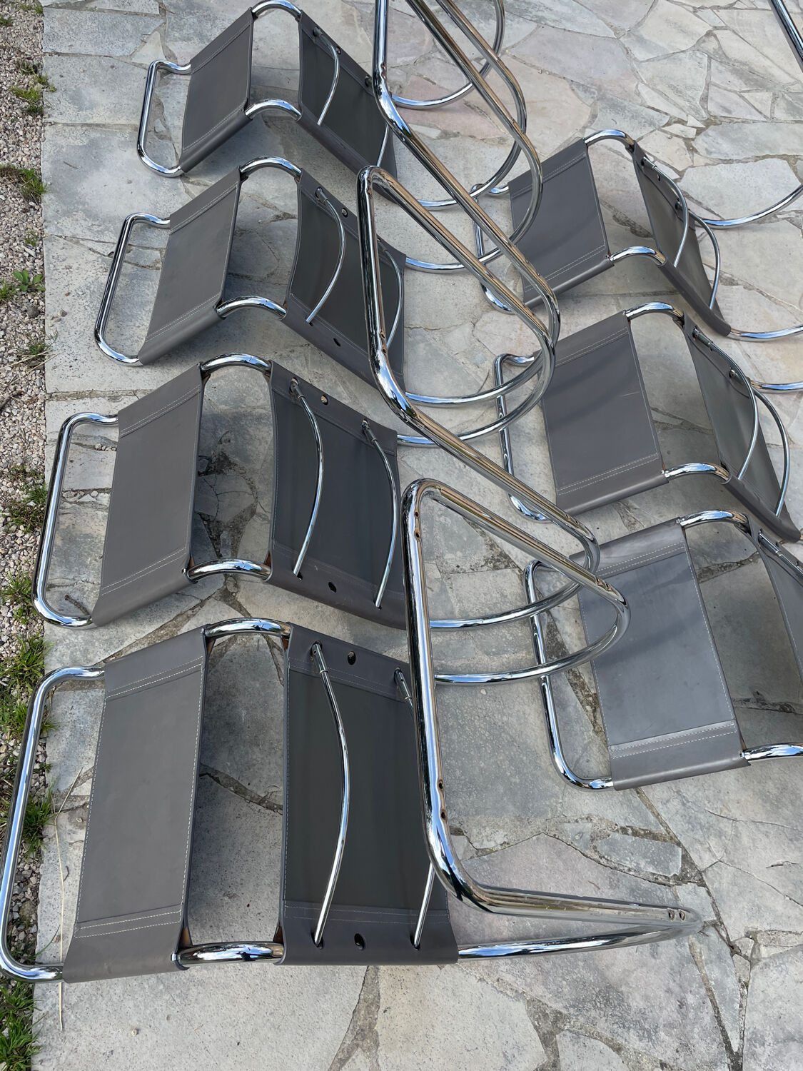 Chaises Mies Van Der Rohe Édition Année 80