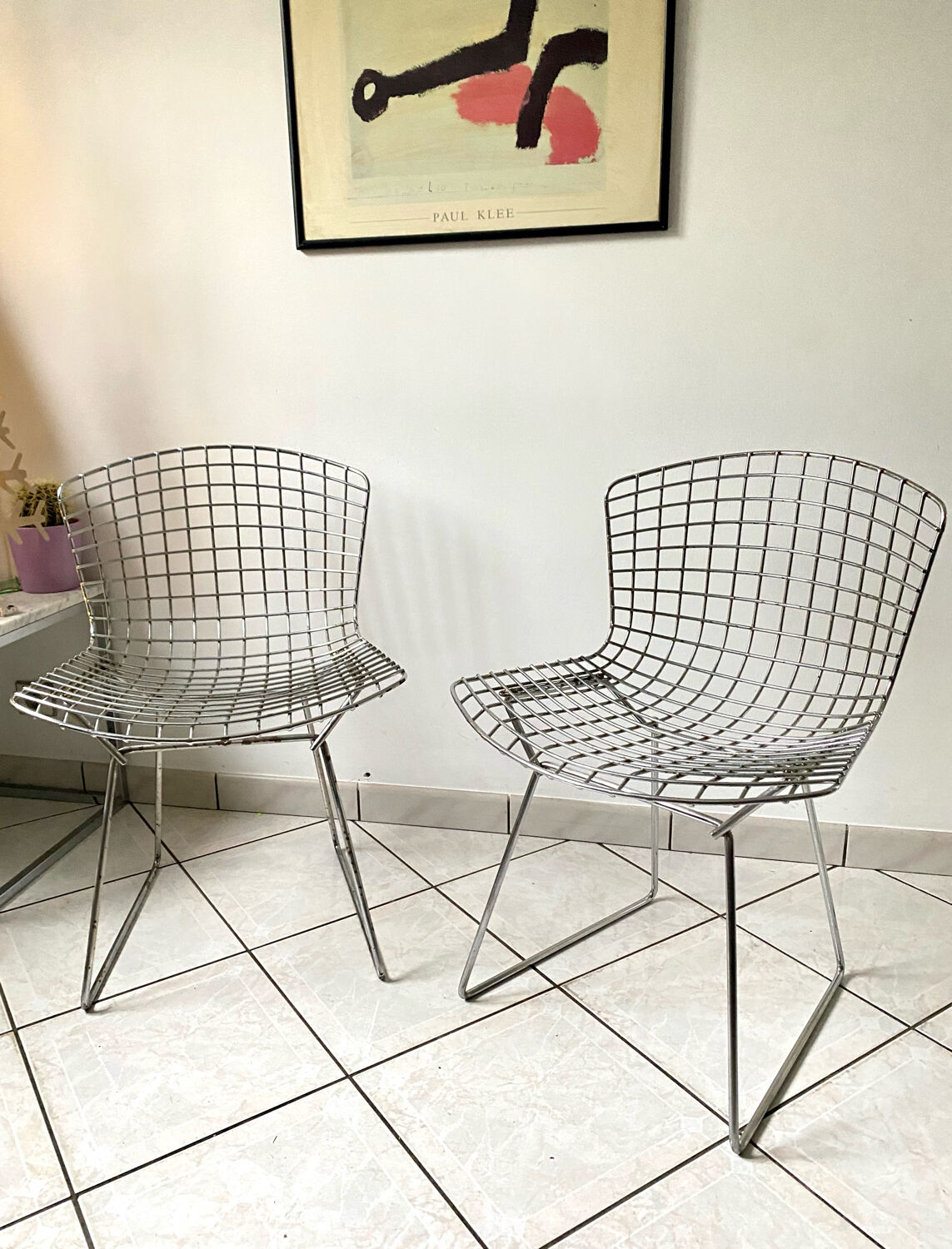 Chaise Bertoia Occasion