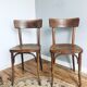 Lot of 4 chairs bistro Thonet