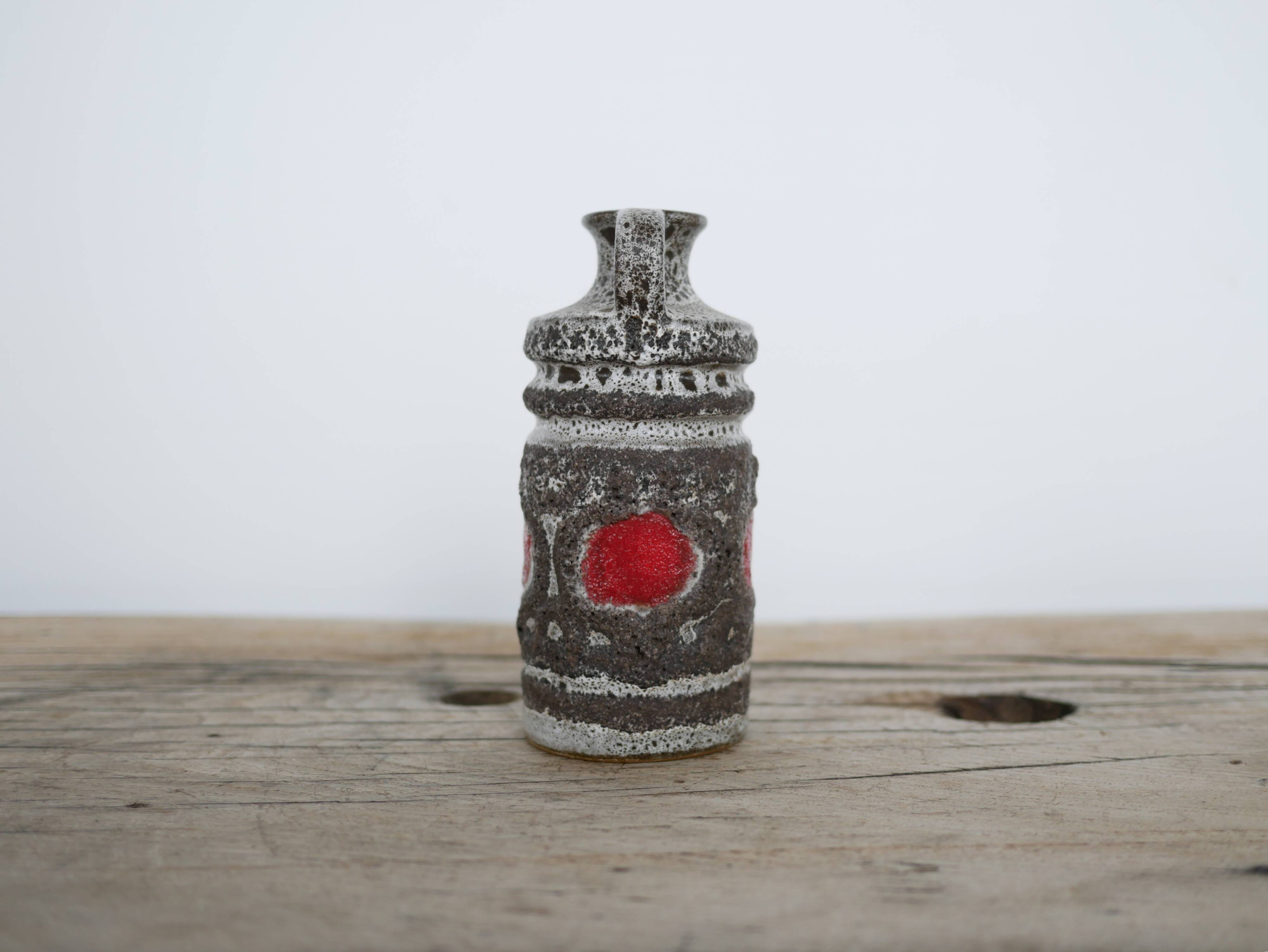 Vase vintage en céramique VEB Haldensleben Keramik, Allemagne