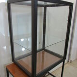 Antique all-sided showcase