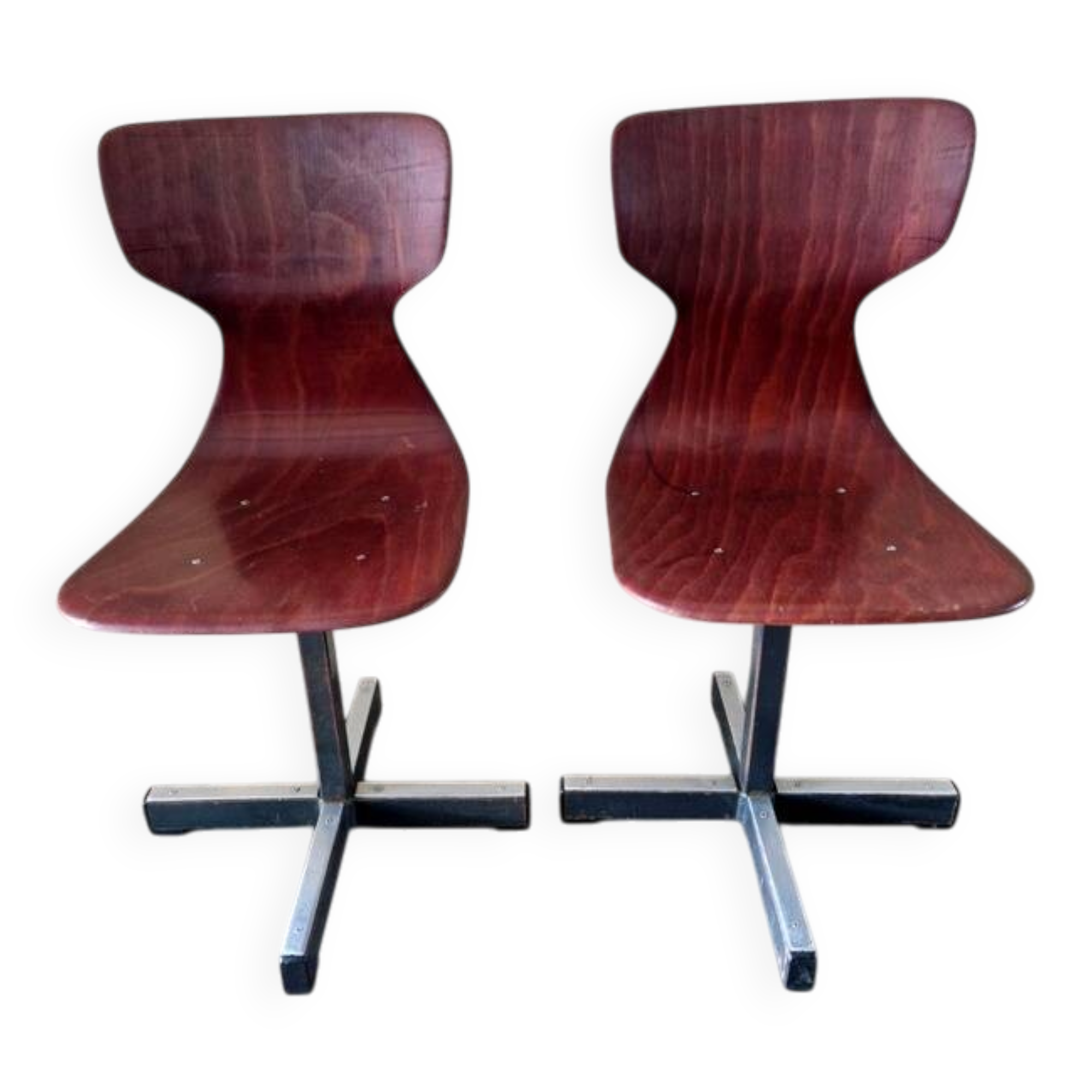 Adam Stegner (1921-2009) - Pair of children's chairs - Pagholz 15113