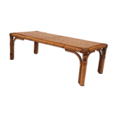 Rattan bench