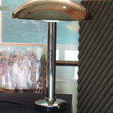 Vintage style all-chrome lamp