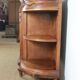 Half-moon shaped serving trolley