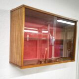 Wall display case from the 60s