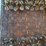 Jeu d'échec africain art tribal