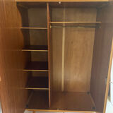 Vintage wardrobe with compass feet