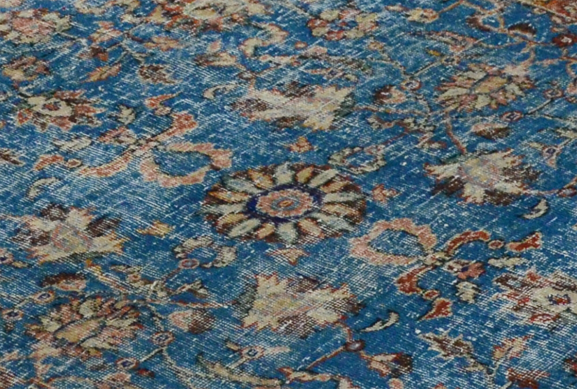 Anatolian handmade vintage rug 256 cm x 161 cm