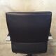Fauteuil de bureau cuir design 1980