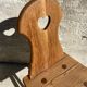 Lot de 8 chaises de montagne en bois