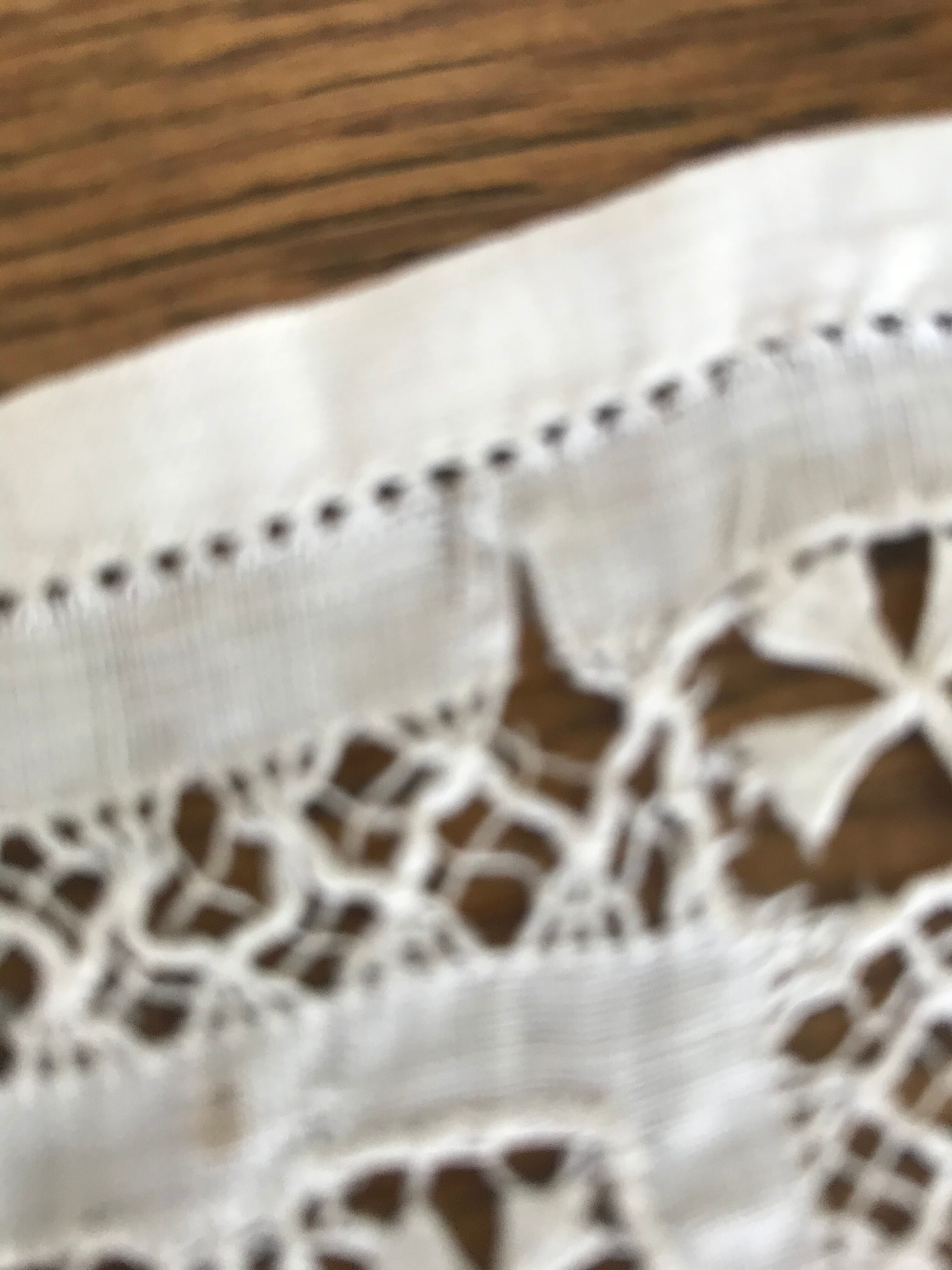 Napperons en dentelle