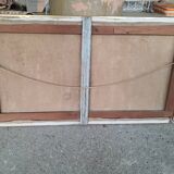 Ancient peonies painting