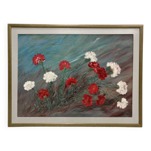 Peinture vintage aux