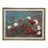 Vintage carnation painting