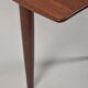 Danish coffee table in solid wood with beautiful design, 1960s
