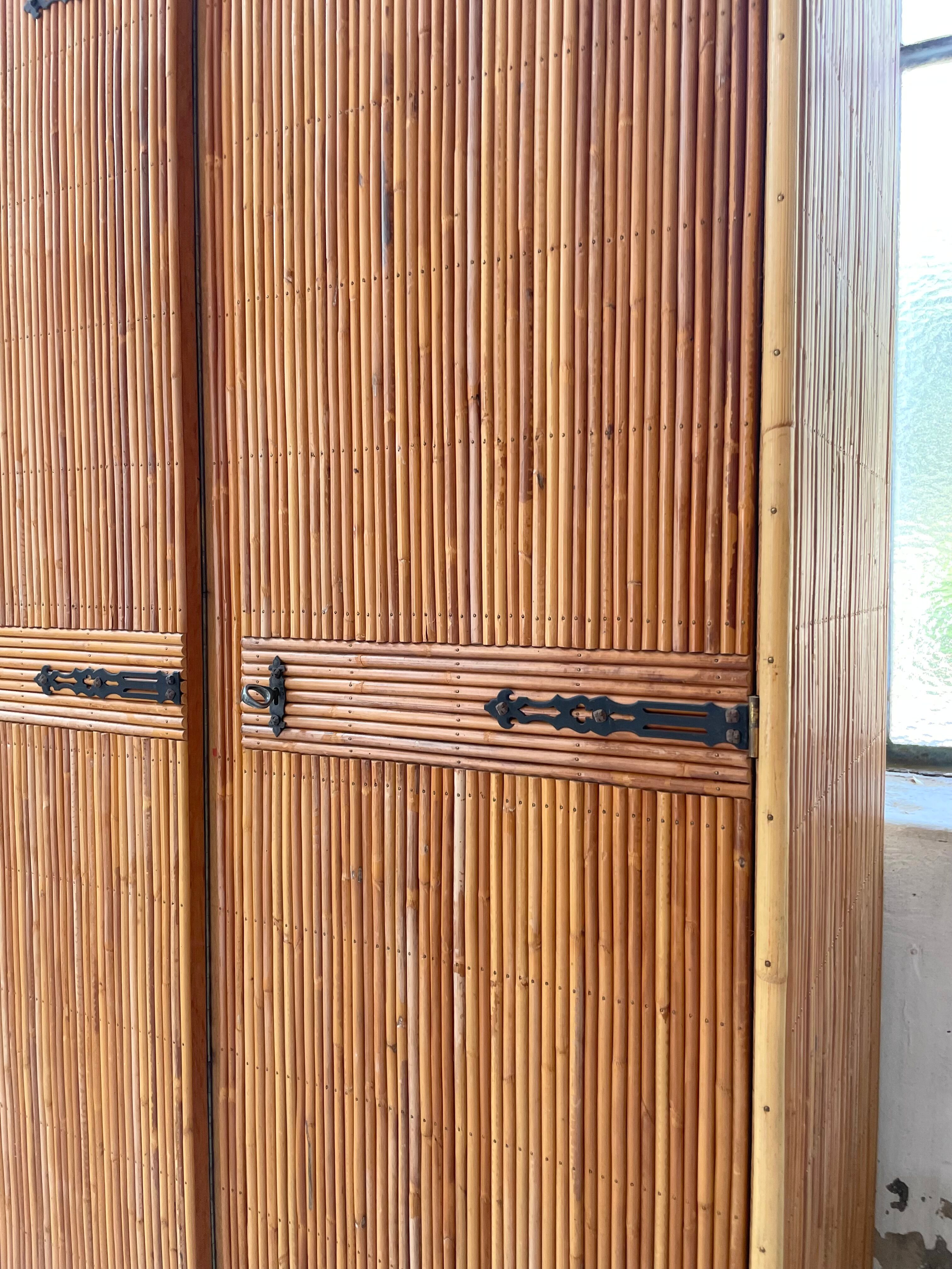 Rattan cabinet