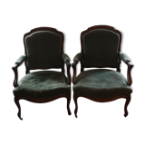 Pair of convertible chairs