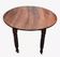 19th-century Louis Philippe walnut drop-leaf table.