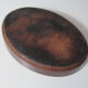 Terracotta fire dish refractory Emile Henry 44x30cm vintage