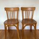 Pair of Baumann bistro chairs