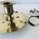 Old candle holder with handle