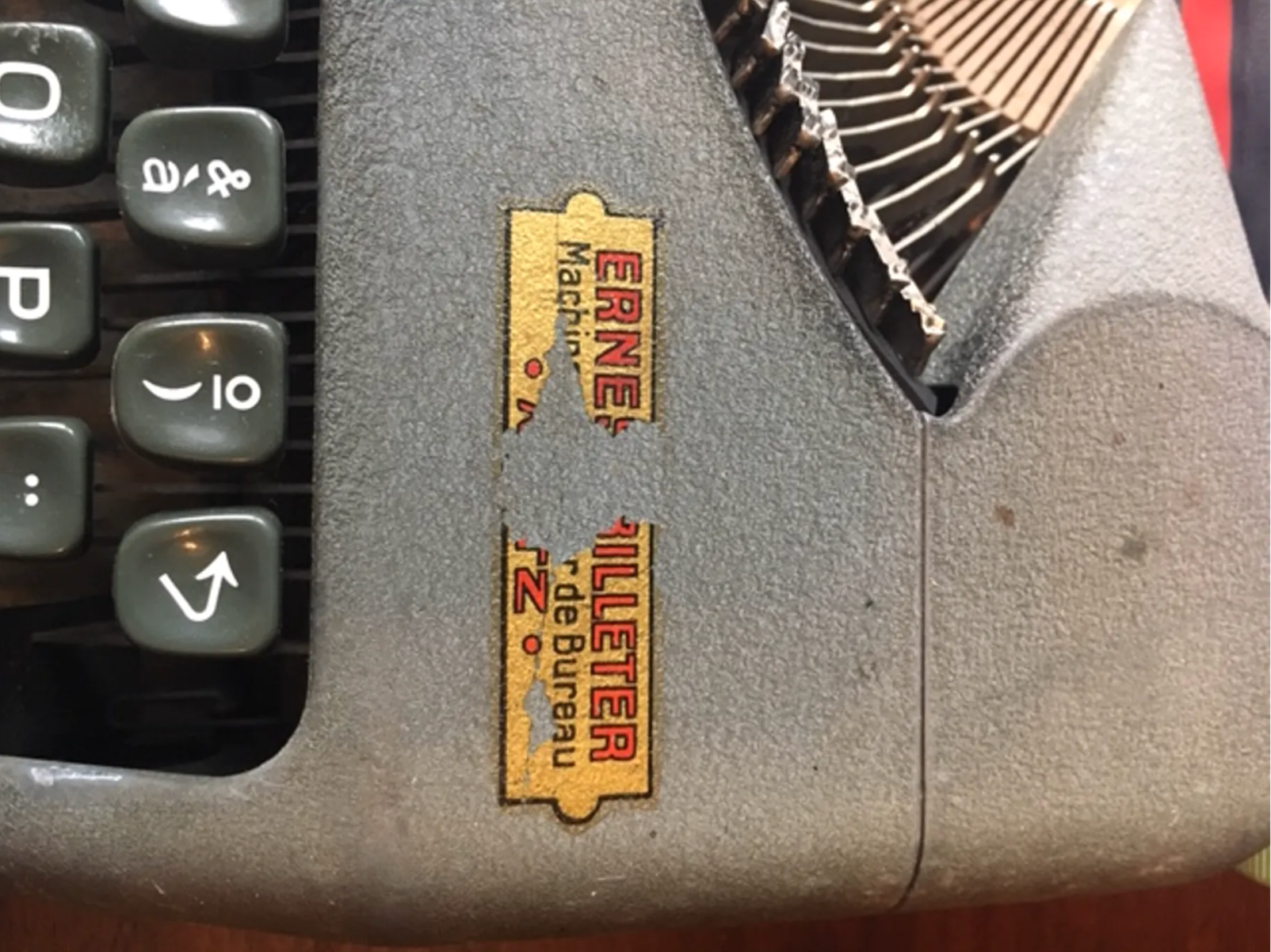 Hermes baby typewriter