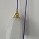 Vintage opaline lamp