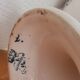 Longwy iron earthenware compote bowl 1900