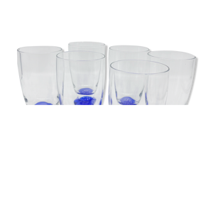 6 gobelets en verre de