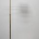 Adjustable swing-arm floor lamp Mid Century Modern in brass 1960s