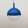Vintage Space Age Blue Ceiling Lamp Väster by Knut Hagberg for Ikea, Sweden