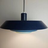 Troika in blue metal, Bent Karlby for Lyfa, Denmark 1960