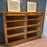Antique open bookcase