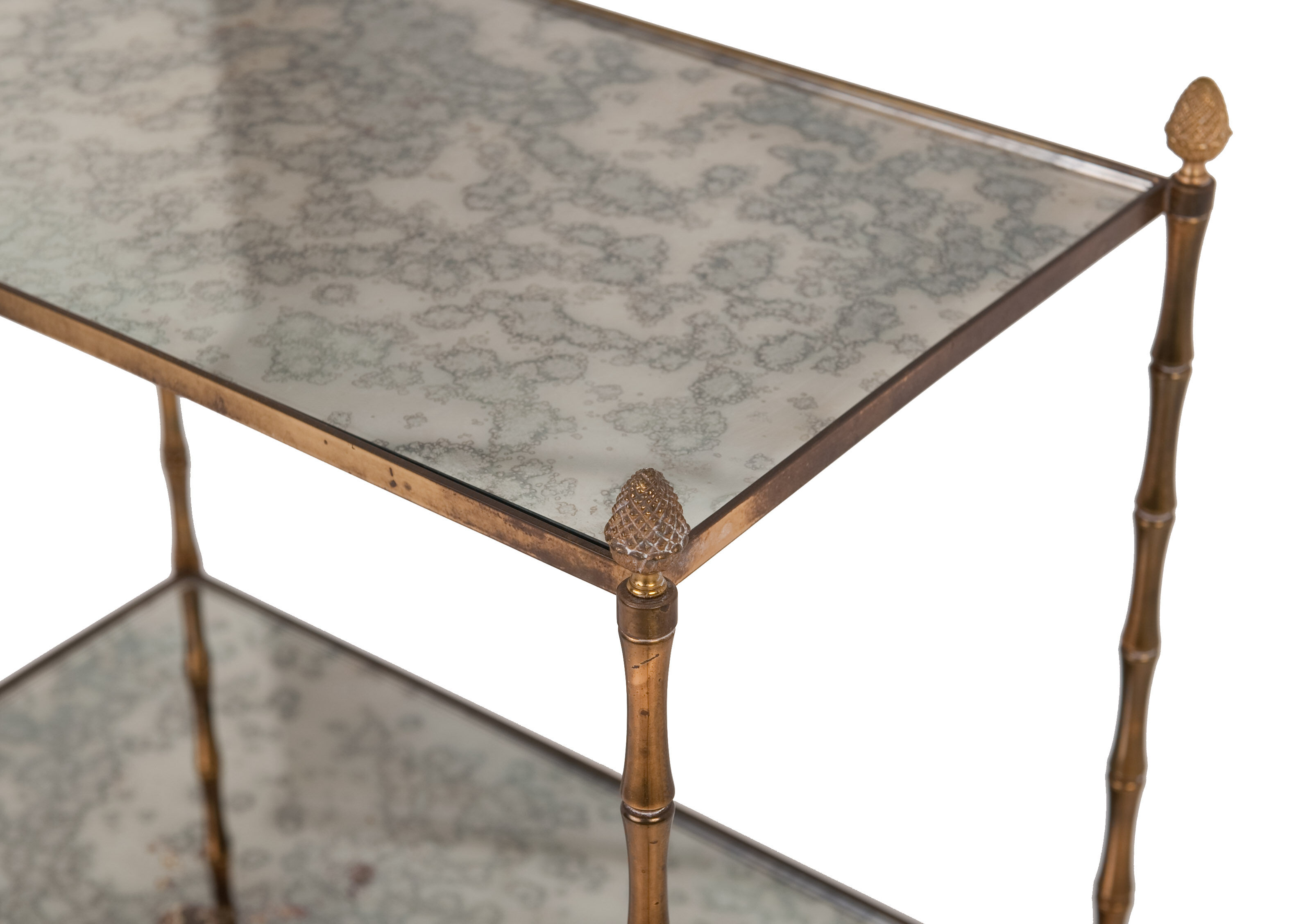 Console model bambou Maison Bagues 1970