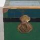 Large Antique Travel Trunk / Coffee Table from the Early 1900s with Handles
