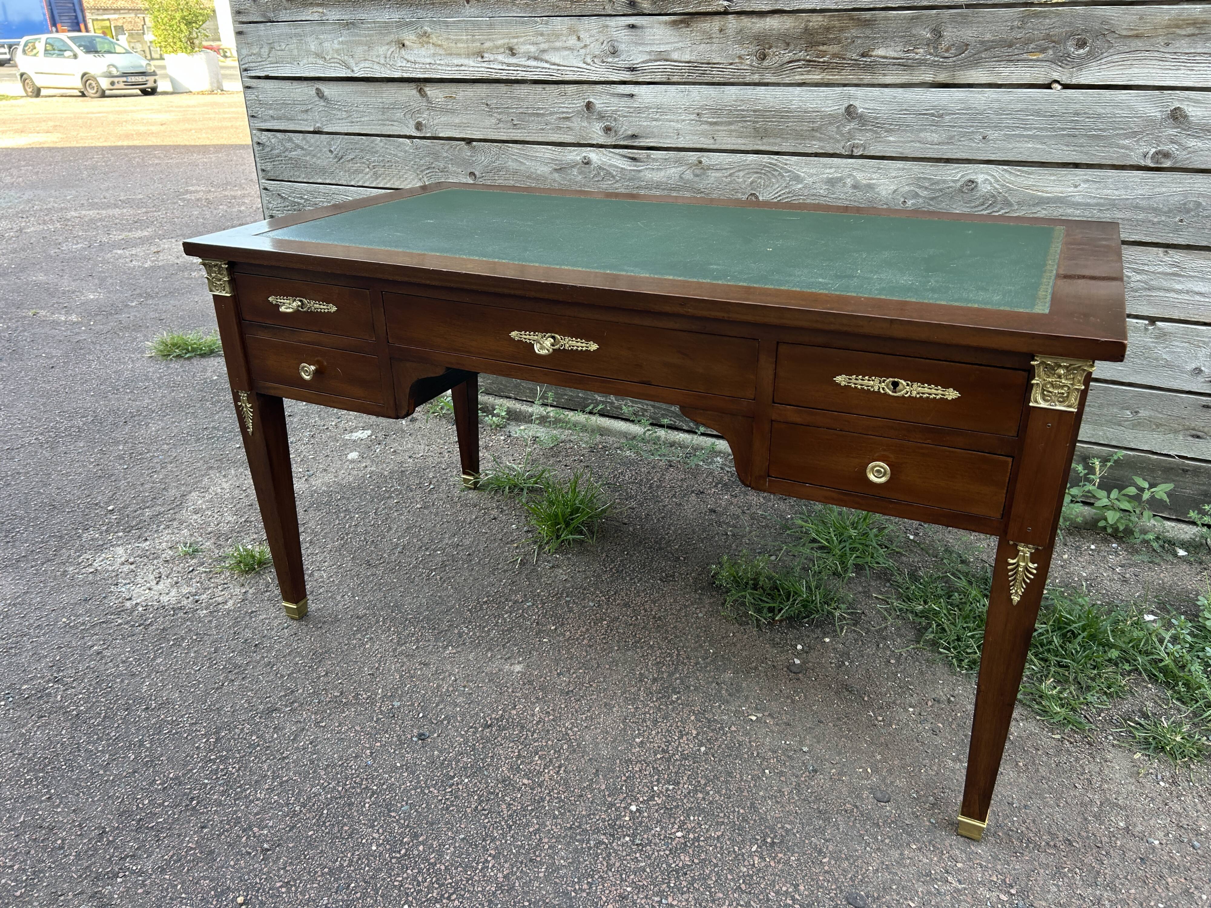 Mahogany Restoration Style Desk