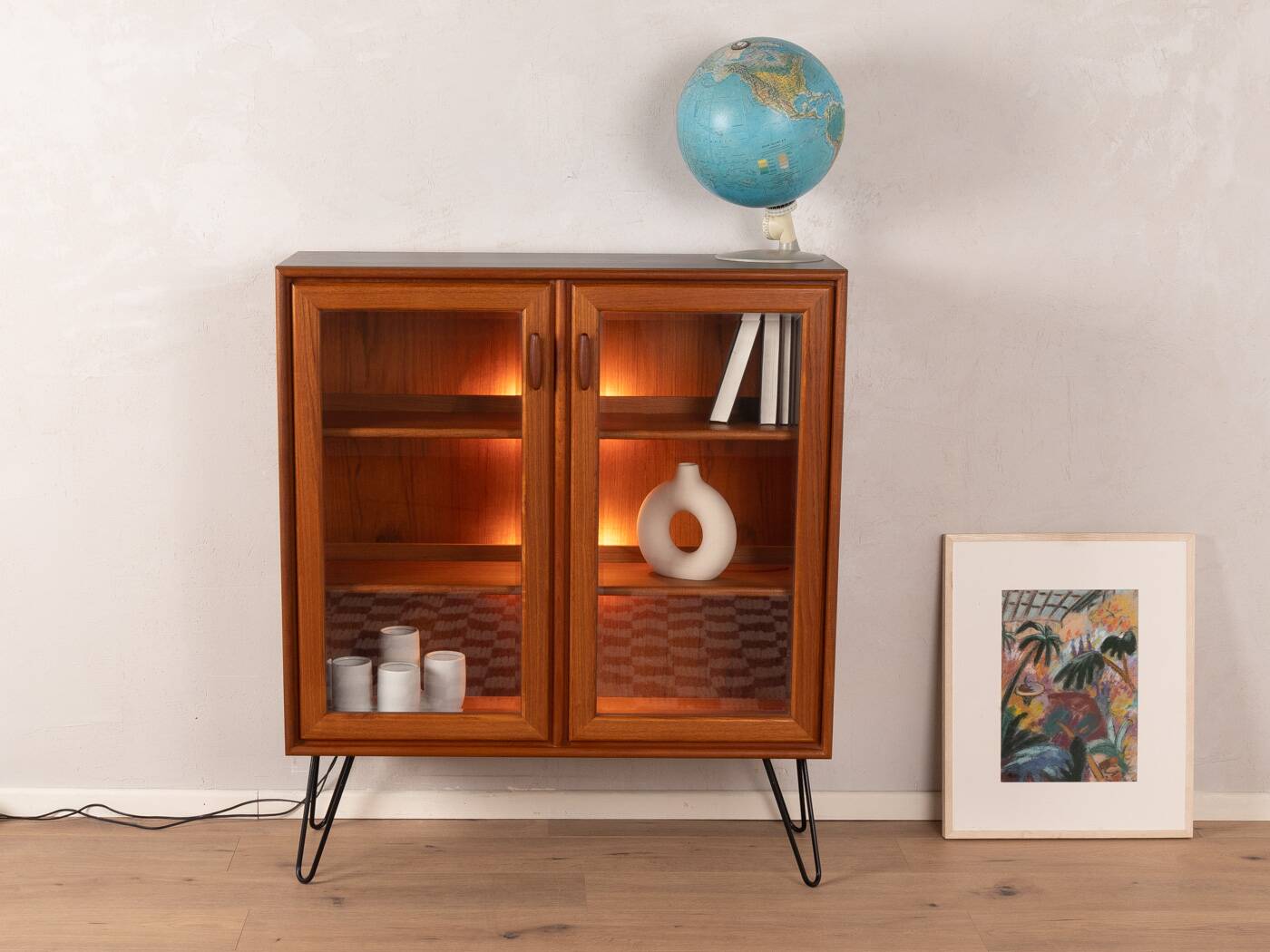 1960s display cabinet by Heinrich Riestenpatt