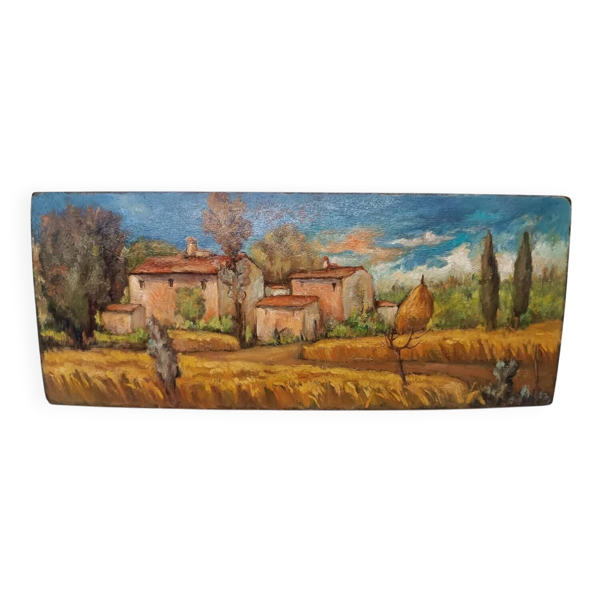 20th century Tuscan landscape painting
