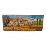 20th century Tuscan landscape painting