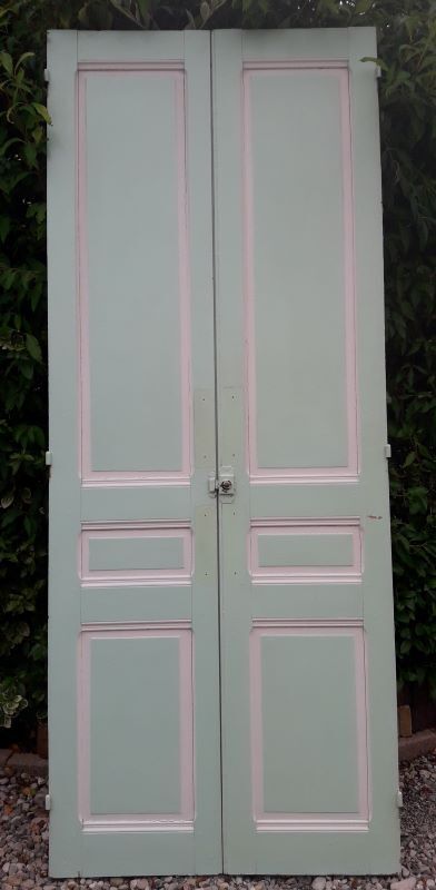 Pair of doors 231x93cm of antique closet