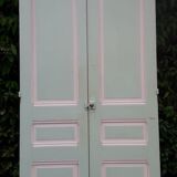 Paire de portes 231x93cm de placard anciennes