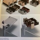 Pair of briefcases by Ettore Sottsass for Olivetti, Italy 1970's
