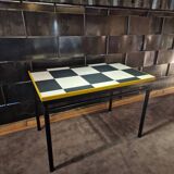 Designer table in the style of Le Corbusier
