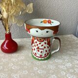 Korean face sandstone bowl and mug