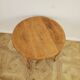 Table en bois ronde