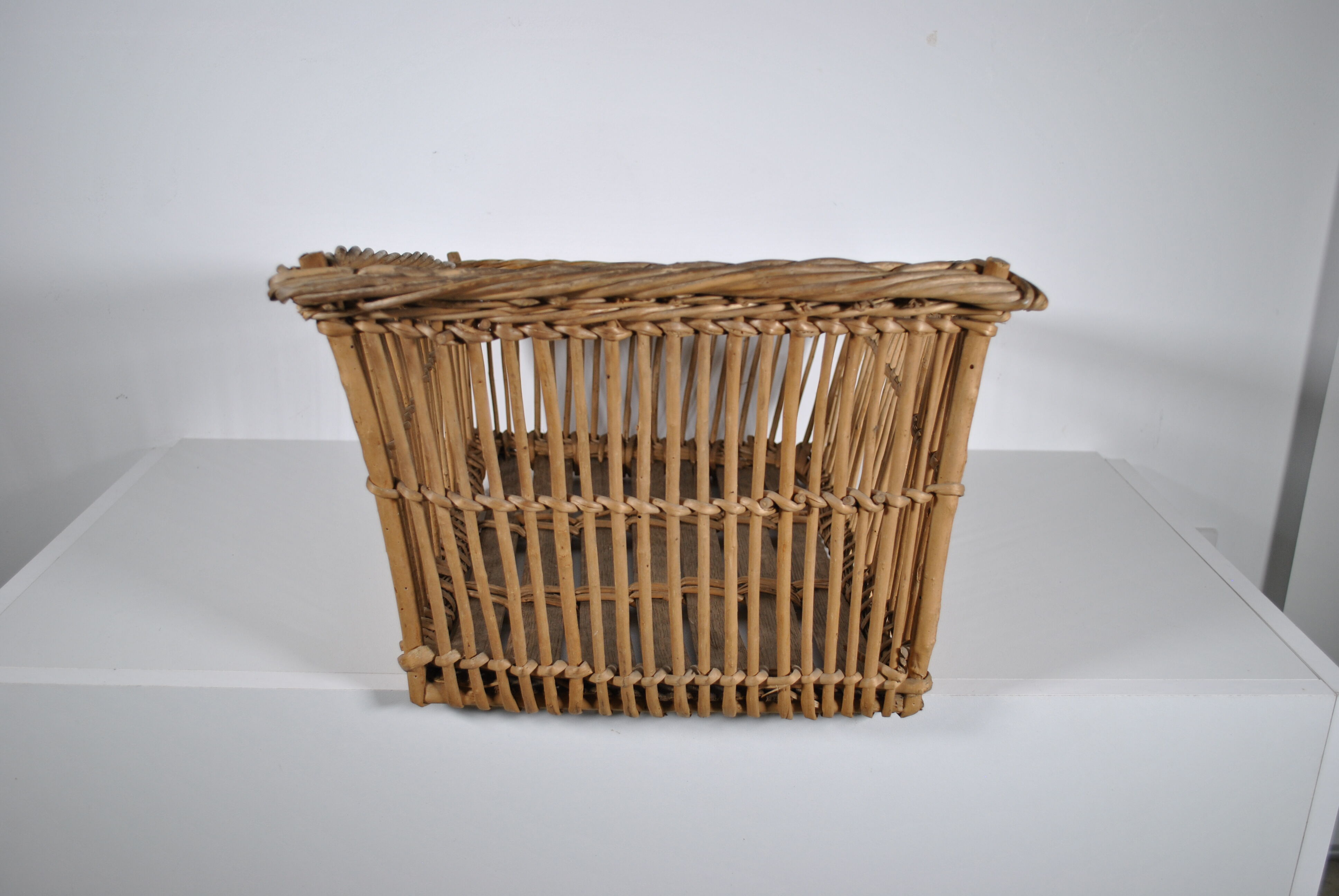 Rattan basket 1960