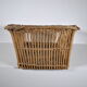Panier en rotin 1960
