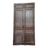 Pair of oak doors